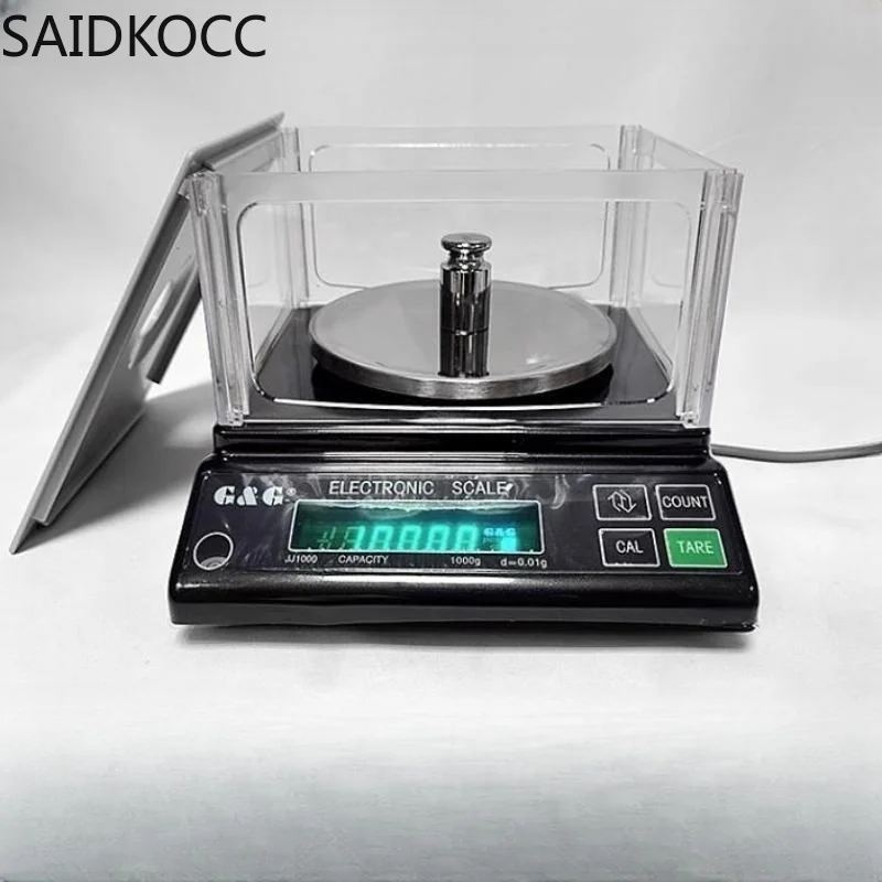 

Лабораторные точные электронные весы для ювелирных изделий, текстиля, лабораторные весы, максимальный объем 0,01 г/100 г/200 г/300 г/500 г/600 г/1000 г