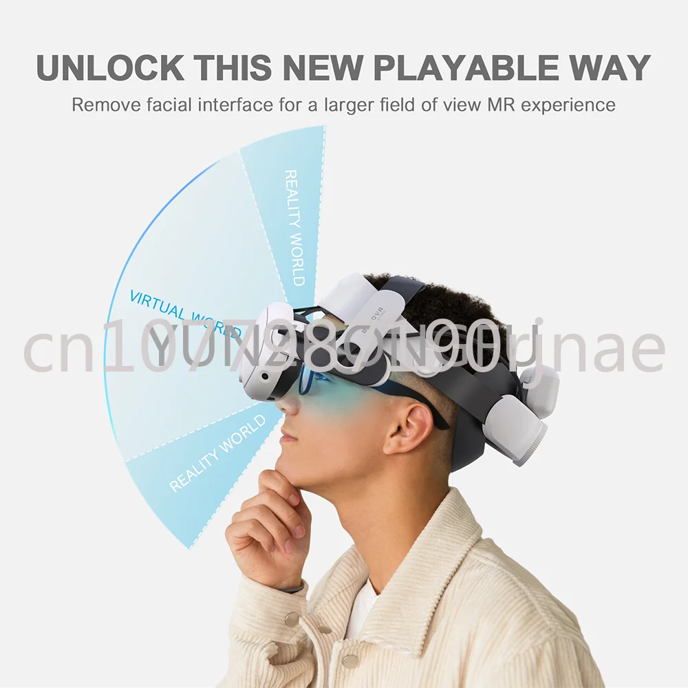 BOBOVR M3 PRO Battery Head Strap Compatible with Oculus Quest3 VR