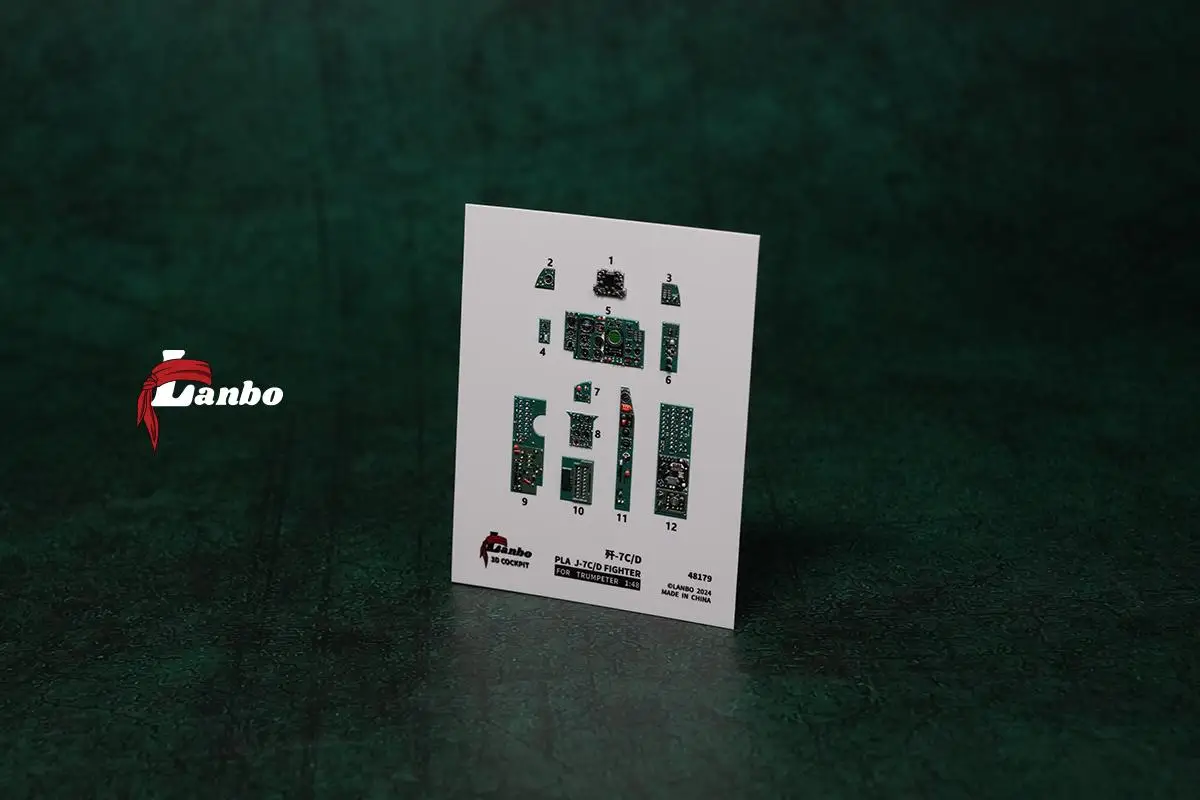 Lanbo 모델 3D 조종석 J-7C/D 48179 트럼펫용 1:48