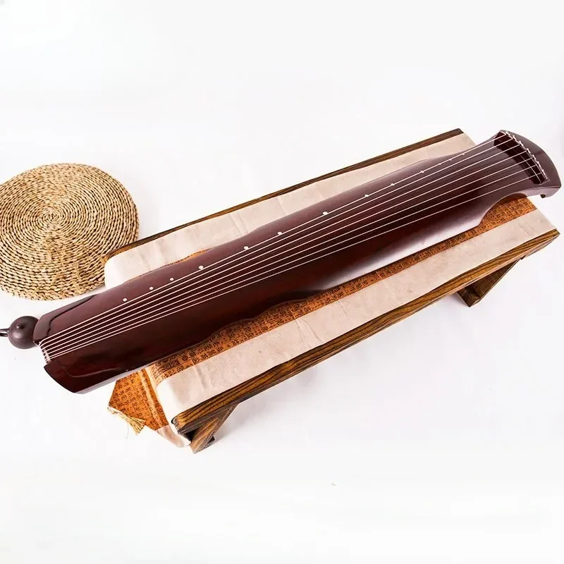 Tung Wood Guqin Beginners Professional Practice Playing Grade Guqin Healing Yoga Meditation Musical Stringed Instruments