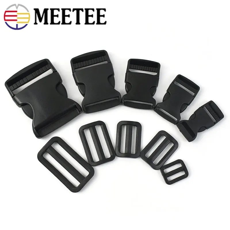 Buy Wholesale China Side Release Buckle Plastic Clip Tri-glide