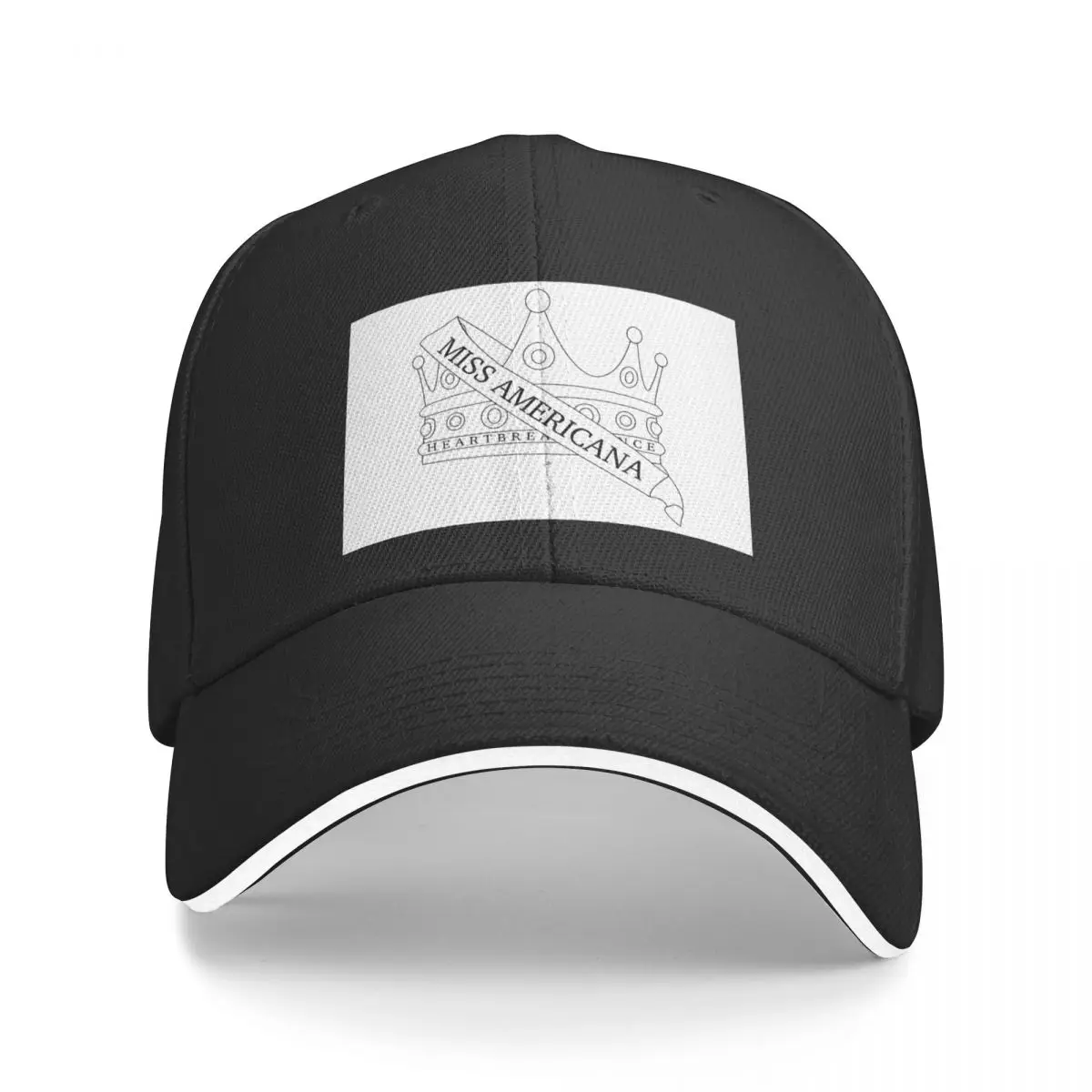 

Miss Americana and the Heartbreak Prince Drawing Baseball Cap derby hat Golf Hat Sun Hats For Women Men's