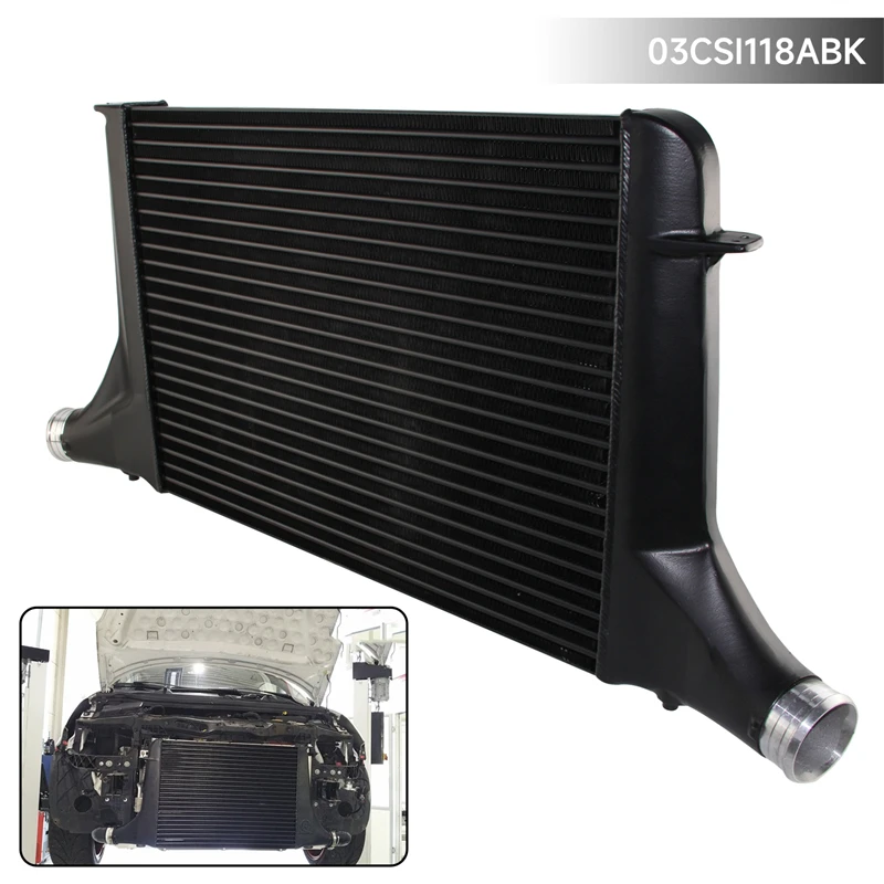 

Интеркулер для соревнований для Opel Corsa D GSI / OPC 1,6 Turbo 2007-2014, черный