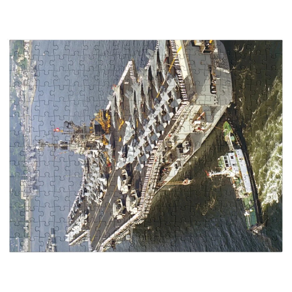 USS RANGER (CV-61) SHIP'S STORE Jigsaw Puzzle Personalized Gift Customized Kids Gift