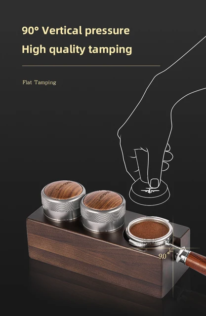 Portafiltro Caffè 58 Mm Con Supporto A Parete | Stazione Per Espresso Con Ganci | Organizer Accessori Caffè - Foto 11