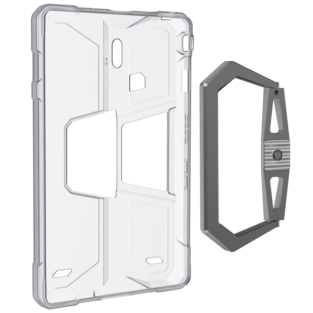 Unihertz Tank Pad E Tablet Back Holder Stand Portable Support Silica Gel Silicone Tansparent Cover For 8849 Tank Pad