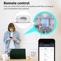 SIXWGH Tuya Wifi Socket Adaptador De Soquete Inteligente 16A Suporte Smart Life App control Alexa Google Home Controle vioce - Image 2