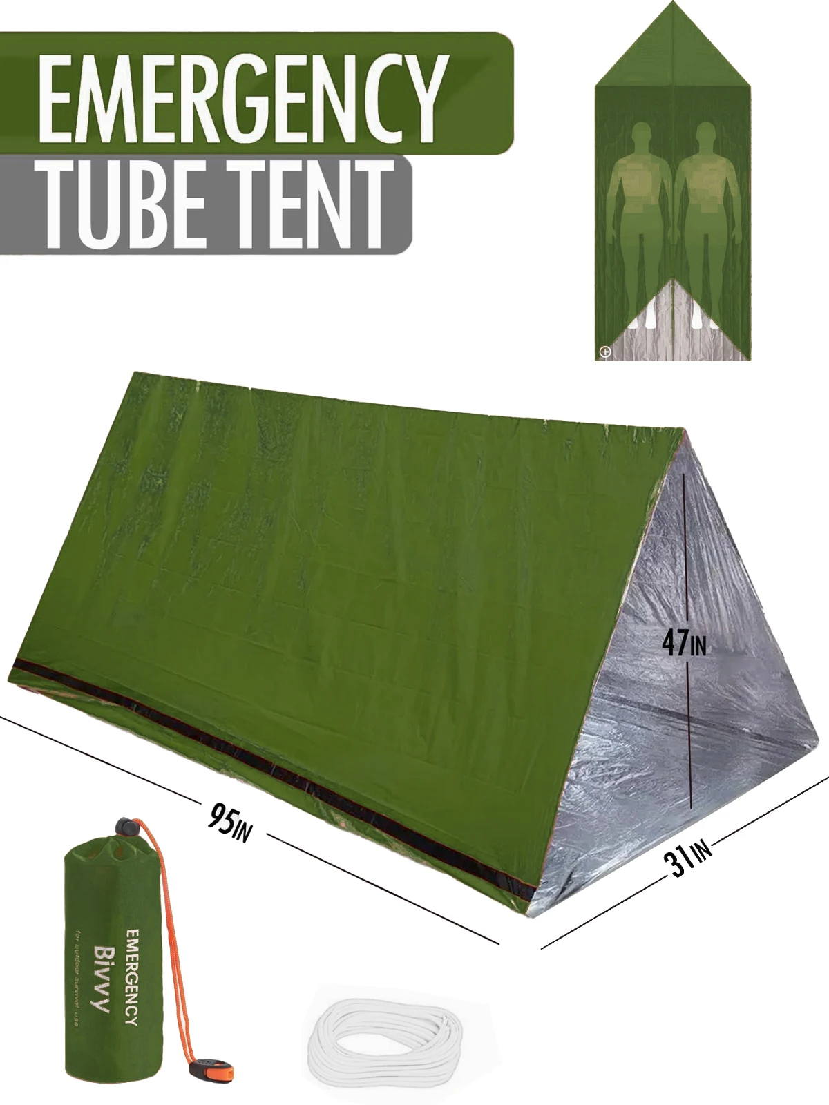 Tent Army Green Suit