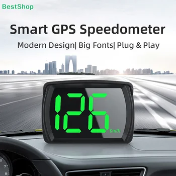 ★ Display GPS Universale per Auto, Grande Tachimetro, Accessori Automobilistici