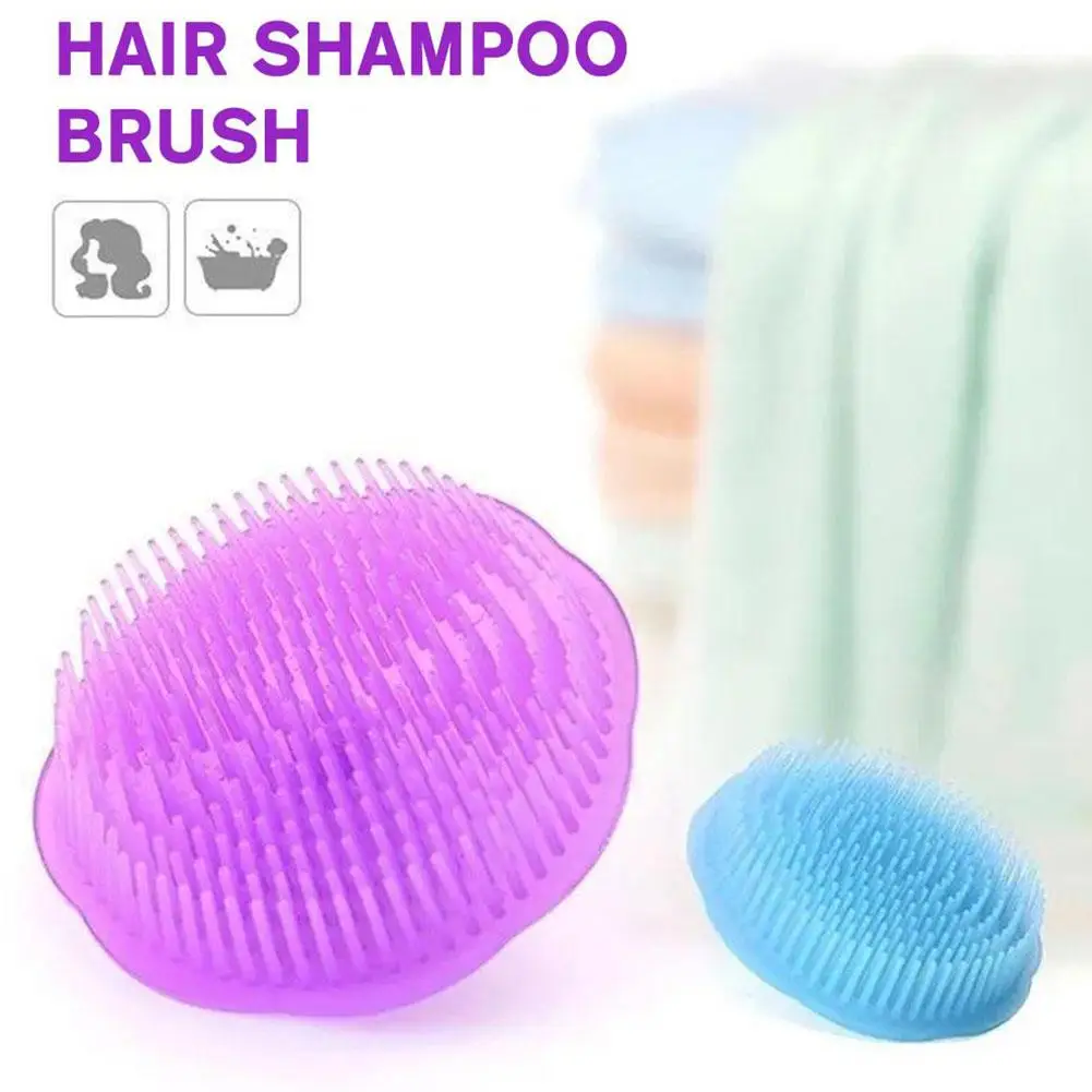 

Silicone Hair Washing Comb Head Scalp Massage Shampoo Anti-Dandruff Brush Clean Spa Shower Comb Comb Body Bath Bathrom Head W2L4