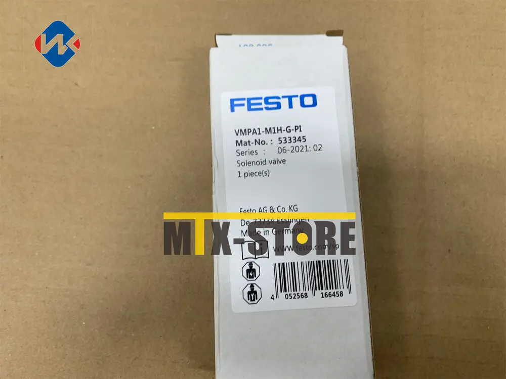 

Новые Стандартные электромагнитные клапаны Festo, 1 шт.