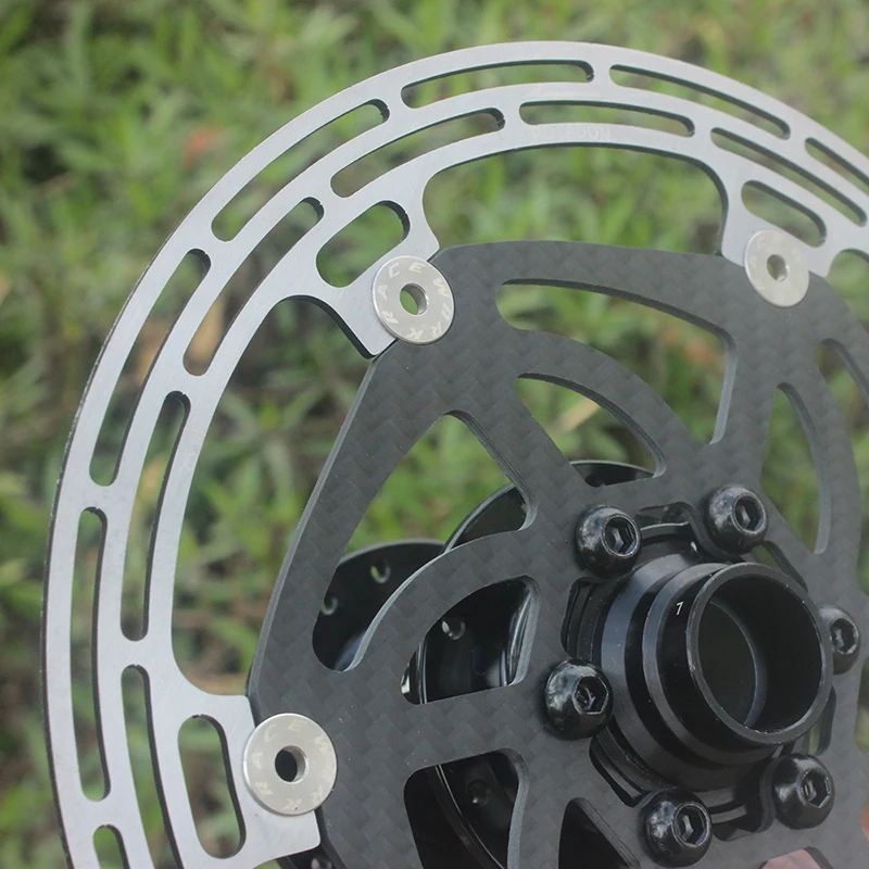 PRG ディスクブレーキ フローティング ローター カーボン フィン 付き 203mm 180mm セット MTB マウンテンバイク ロードバイク 616ffgjIEHL._UF350,350_QL50_.jpg