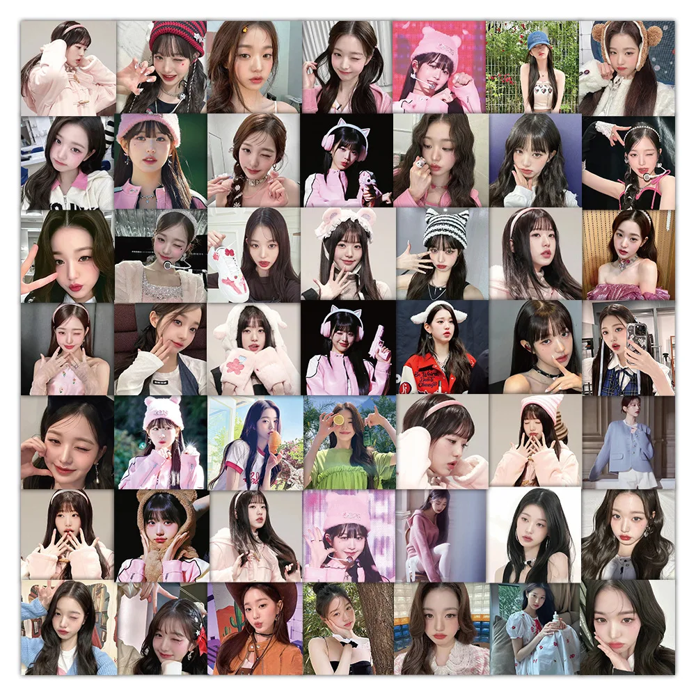 10/99pcs Girls Sticker Postcard Stickers New Album Korean
