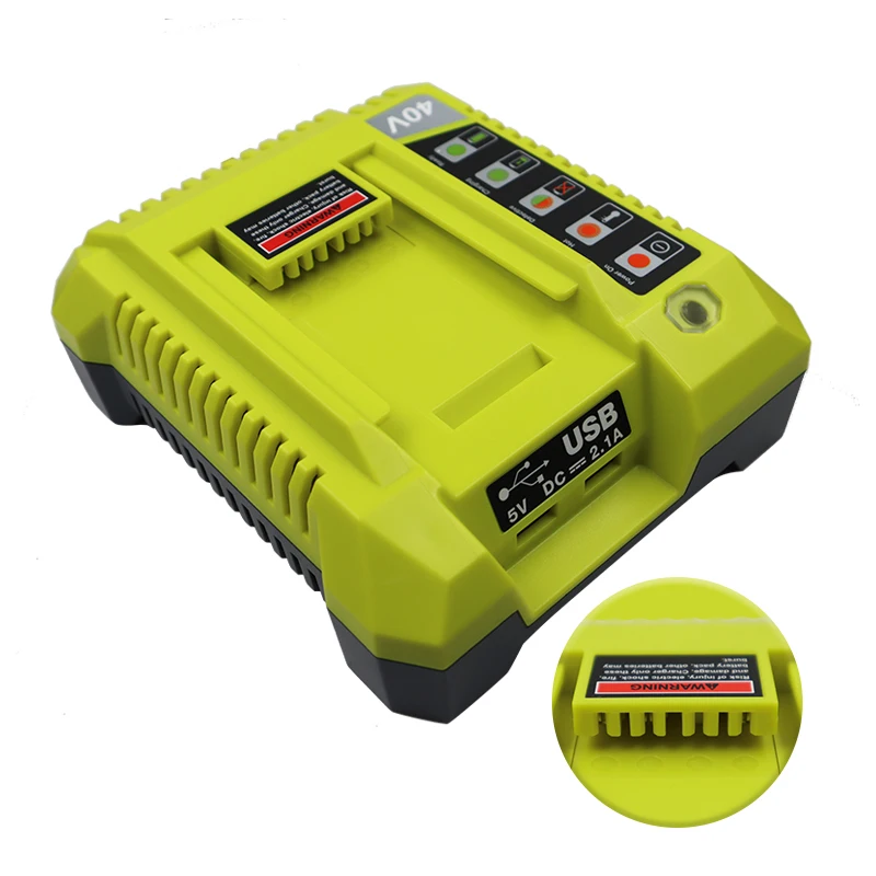 OP401 리튬 이온 배터리 Ryobi 40V 리튬 이온 배터리 OP4050A OP4015 OP4026 OP4030 OP4040 OP4050 OP400A OP403A ZROP401