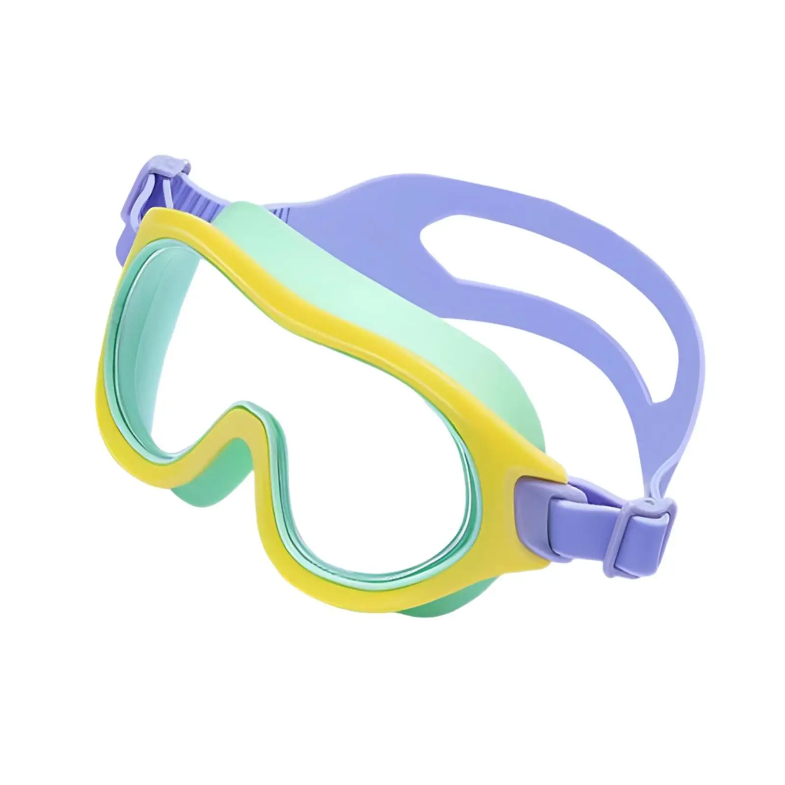 Swimming Goggles Lightweight Soft Adjustable Strap Wide Vision Swim Goggles for Beach Diving Long and Short Hair Children Pool Swimming Goggles Lightweight Soft Adjustable Strap Wide Vision Swim Goggles for Beach Diving Long and Short Hair Children Pool
