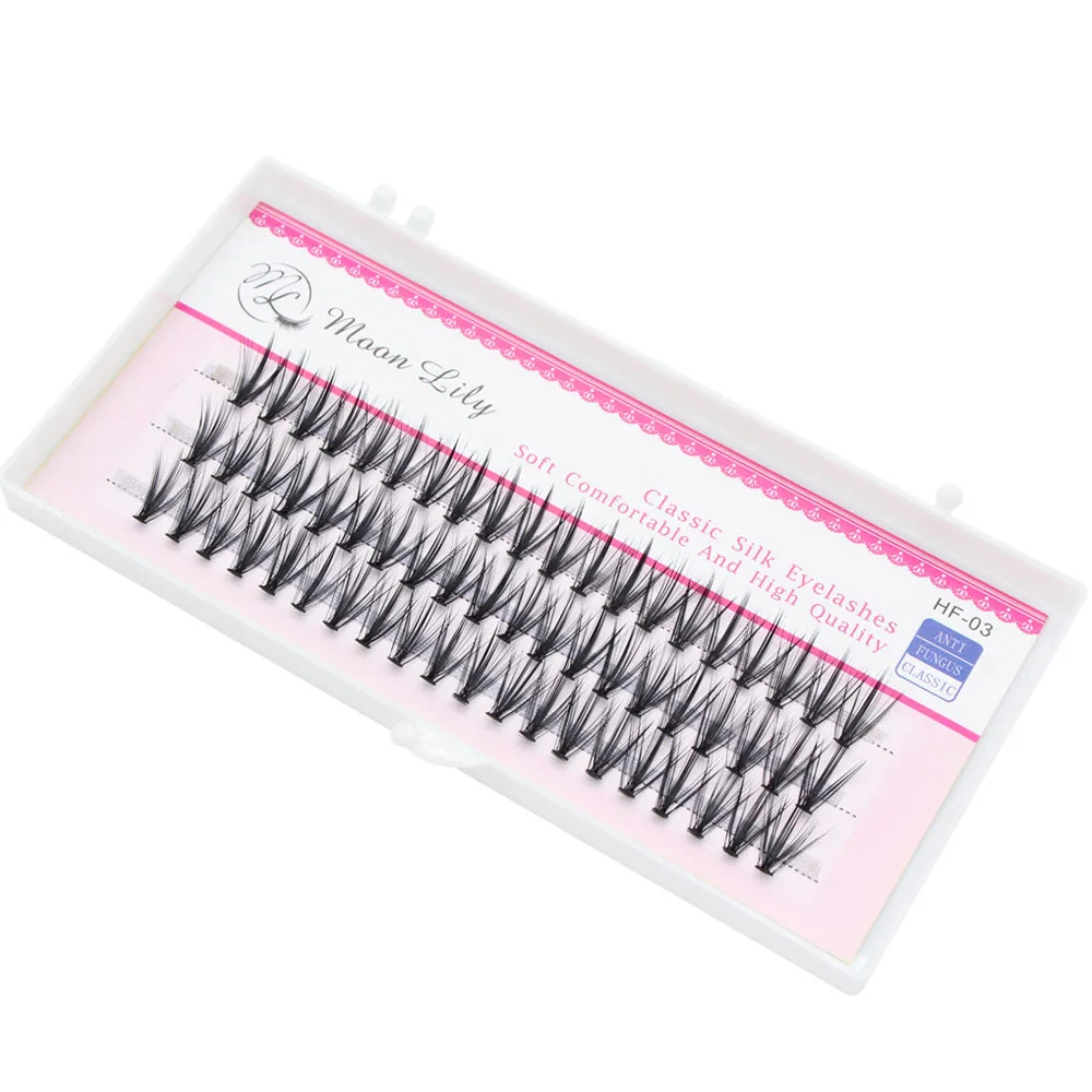 Description Picture 4 of item3d Professional Makeup Personal Cluster Eyelash Graft False 20D Graft False Eyelashes Eyelash Extension Personal Eyelash Bundle