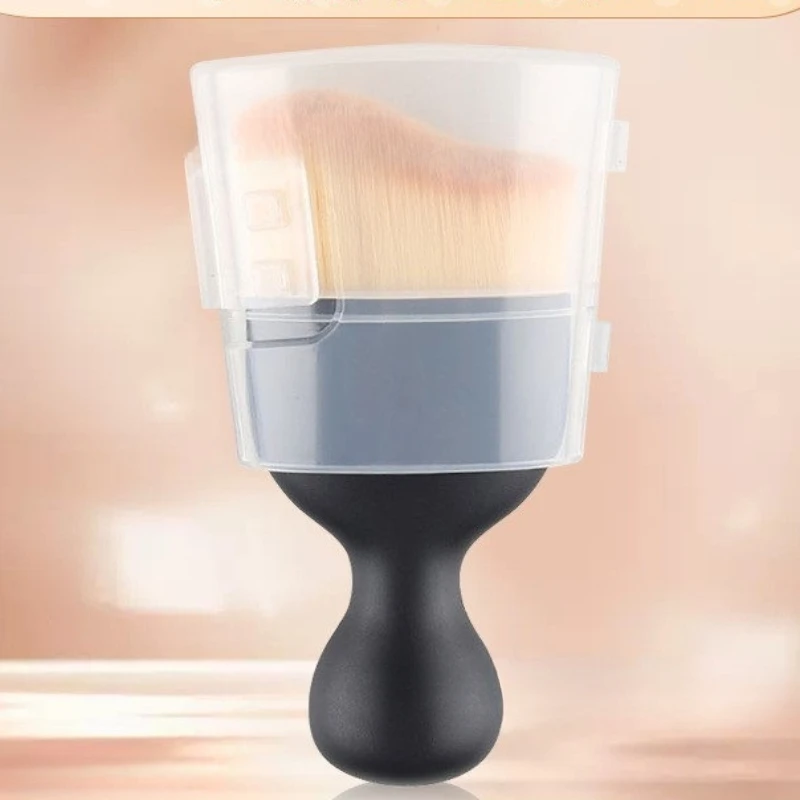 Makeup Brush Makeup Brush Car Dust Removal Curved Wavy Human Head Brush Foundation