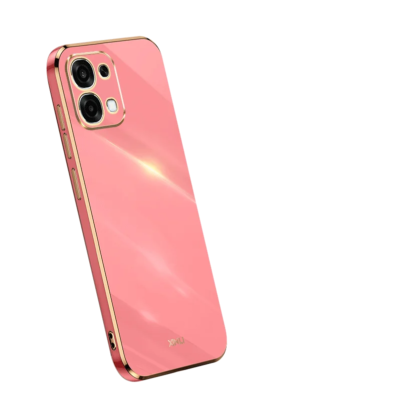 Plating Silicone Bumper Shockproof Matte Phone Case