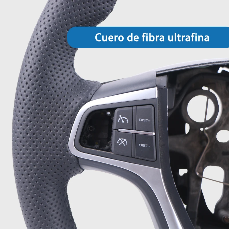 Gloss Carbon Fiber Car Steering Wheel Grip Cover