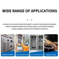 UK207/211/215/407/411/415 DIN Rail Terminal Block, 125A Distribution Box 1/2 In Several Out, Electrical Junction Box 5