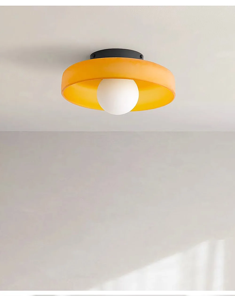 Description Picture 2 of itemNordic Glass Ceiling Lamp Bedroom Medieval Ceiling Light for Restaurant Simple Modern Creative Aisle interior decorating Lamps