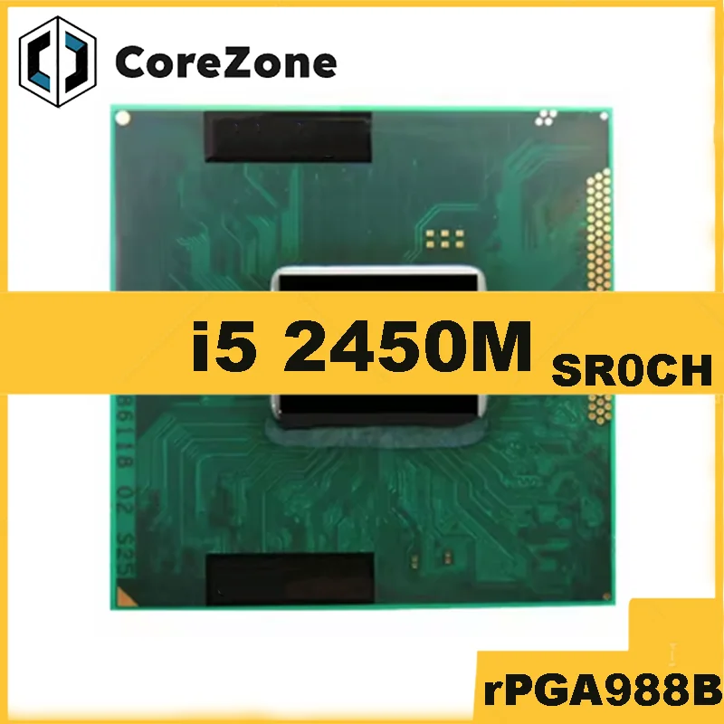 Processeur Intel Core I5-2450M Mobile 2.5 GHz - D'occasion, Pour Upgrade Ou Remplacement D'ordinateur Portable