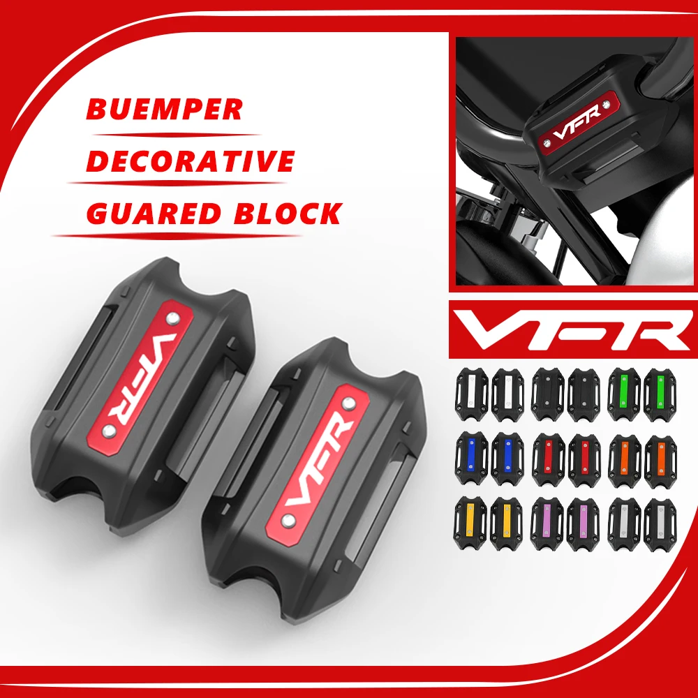 

For Honda VFR750 VFR800 VFR 800 F VFR800F VFR 750 800 1200X VFR1200X Crash Bar Bumper Engine Guard Protection Decorative Block