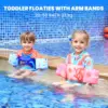 Baby Float Cartoon Arm Sleeve Swimsuit Foam Safety Adjustable Life Jacket Swimming Training Floating Pool Float Swimming Ring 2
