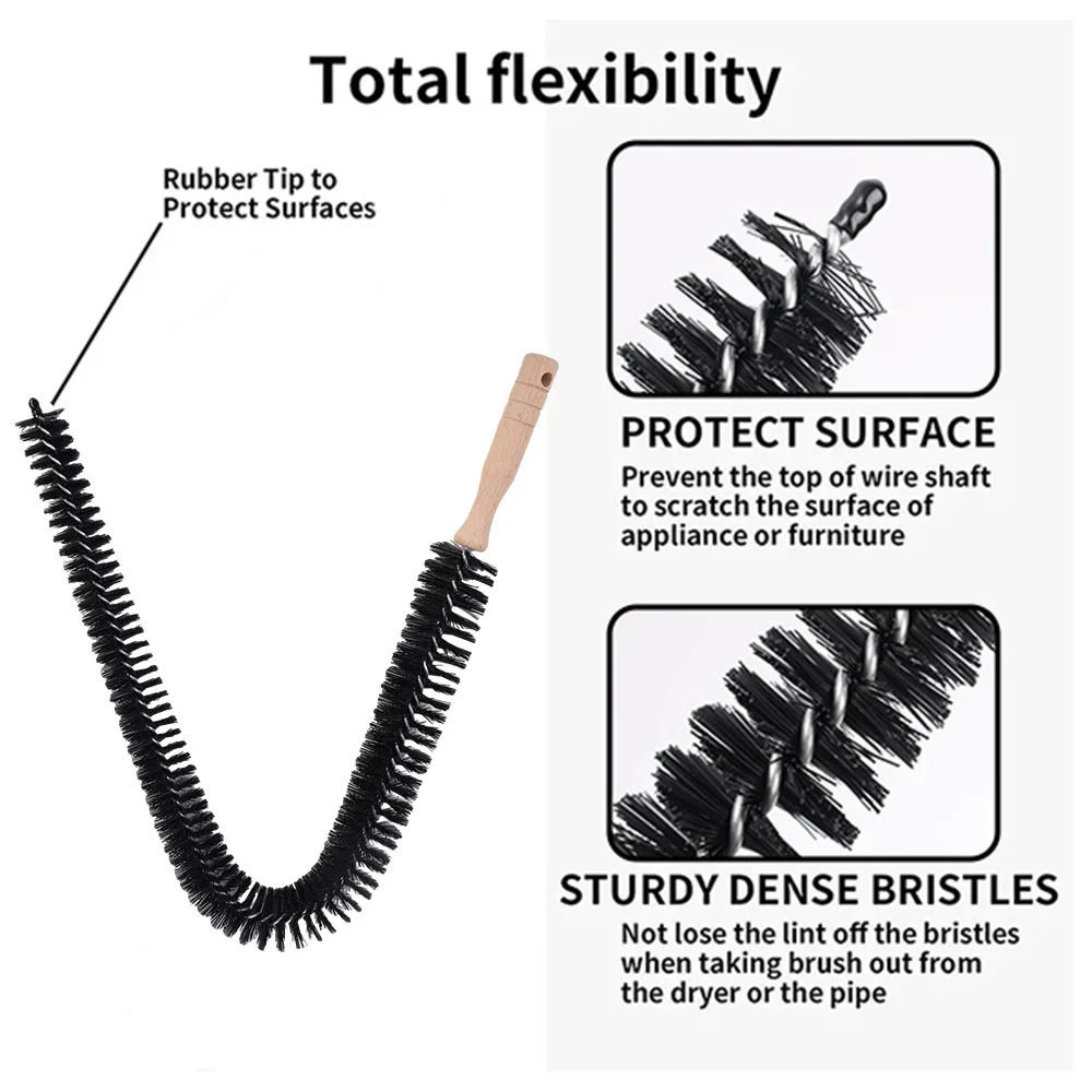 Multipurpose Flexible Duster and Lint Remover Tool