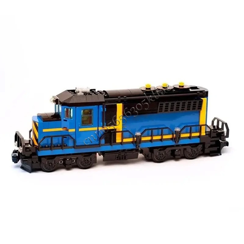 새로운 416PCS MOC-60052 도시 화물 기차 엔진 기관차 모델 빌드 DIY 창의적인 아이디어 어린이 장난감 조립 퍼즐 생일 선물