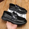 New Shoes for Men Genuine Leather Casual Shoes Spring Flat Shoes Street Fashion Comfortable Slip-on Loafers 2