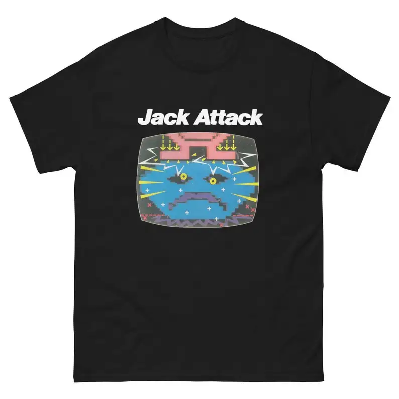 Commodore 64 Jack Attack T-Shirt 8-Bit Classic Tramiel