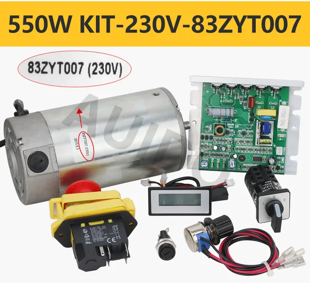 550W&400W DC Brushed Motor 220V 83ZYT001/83ZYT007 CJ0618