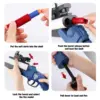 Double Barrel Shotgun Shell Ejecting Toy Nerf Gun Soft Bullet Toy Gun, Sawed-Off Shotgun Foam Darts Blaster with Cartridge Cases 2