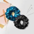 Peacock Blue Black