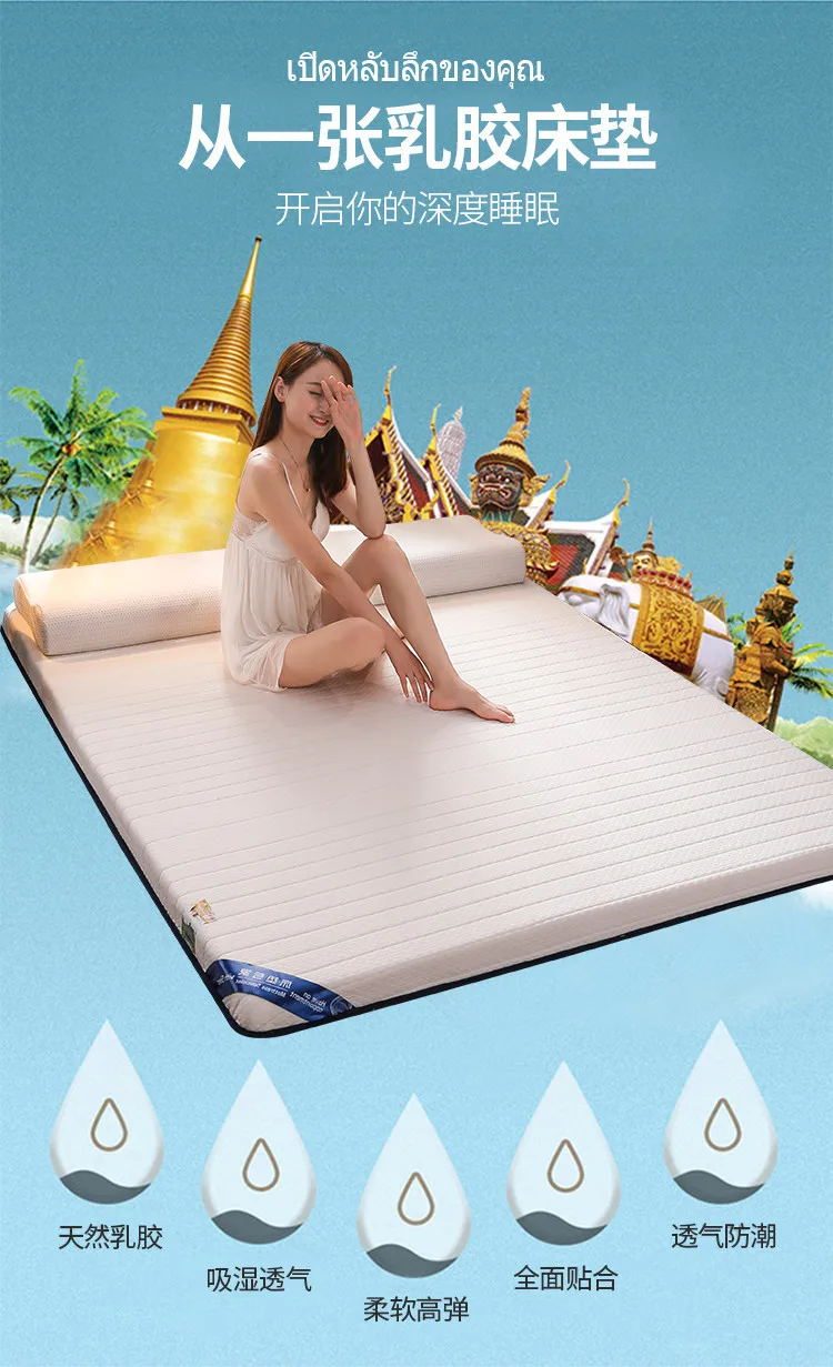 Description Picture 3 of itemDropshipping Customizable Size Mattress Soft Mattress Home Tatami Mat Was The Floor Mat Student ZHA03-20599