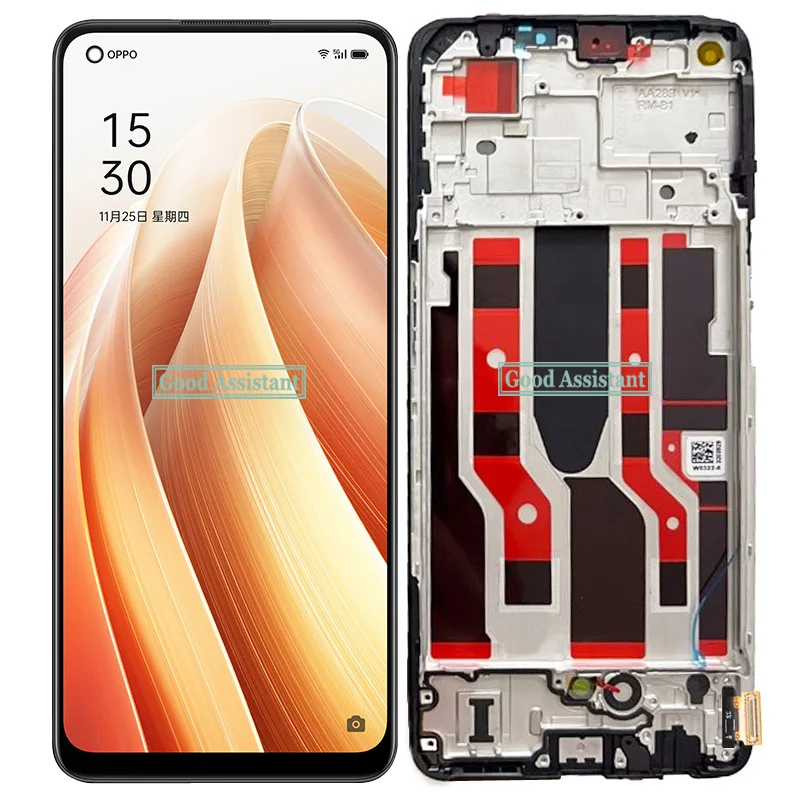 OPPO Reno7 ブルー 6.43インチ OPPO Reno7 Smartphone, 6.43 Inch AMOLED FHD+ Display, 64 MP