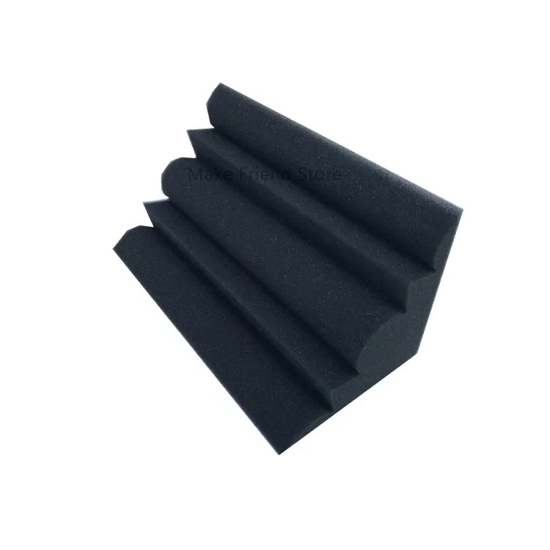12/24 Pack 12 x 12 x 24cm Studio Acoustic Bass Traps Corner Foam for Home Theater Ceiling Sound Treatment Retardant soundproof foam
