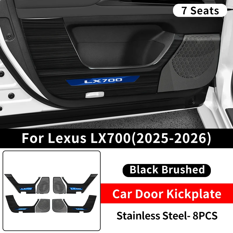 7 Seats Black LX700