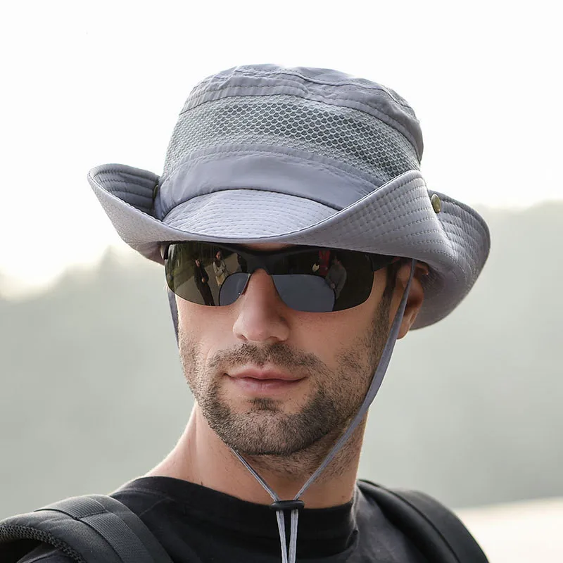 Men's Hat Bucket Hat Outdoor Sun Protection Hats For Men Fashion