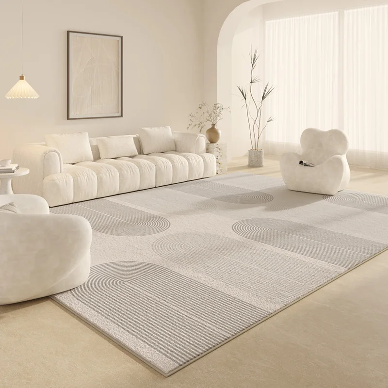 Modern Style Carpets for Living Room Large Area Line Bedroom Decoration Rug Thicken Washable lounge Carpet Fluffy Soft Floor Mat 4