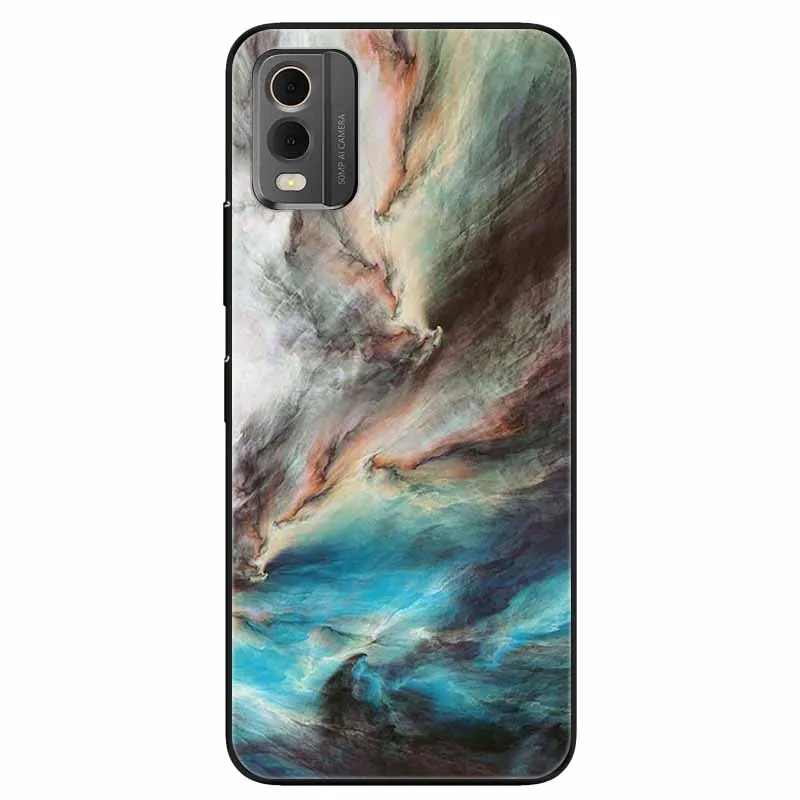 Cartoon Silicone Protective Soft Bumpers with Cool Wolf Design Phone Case