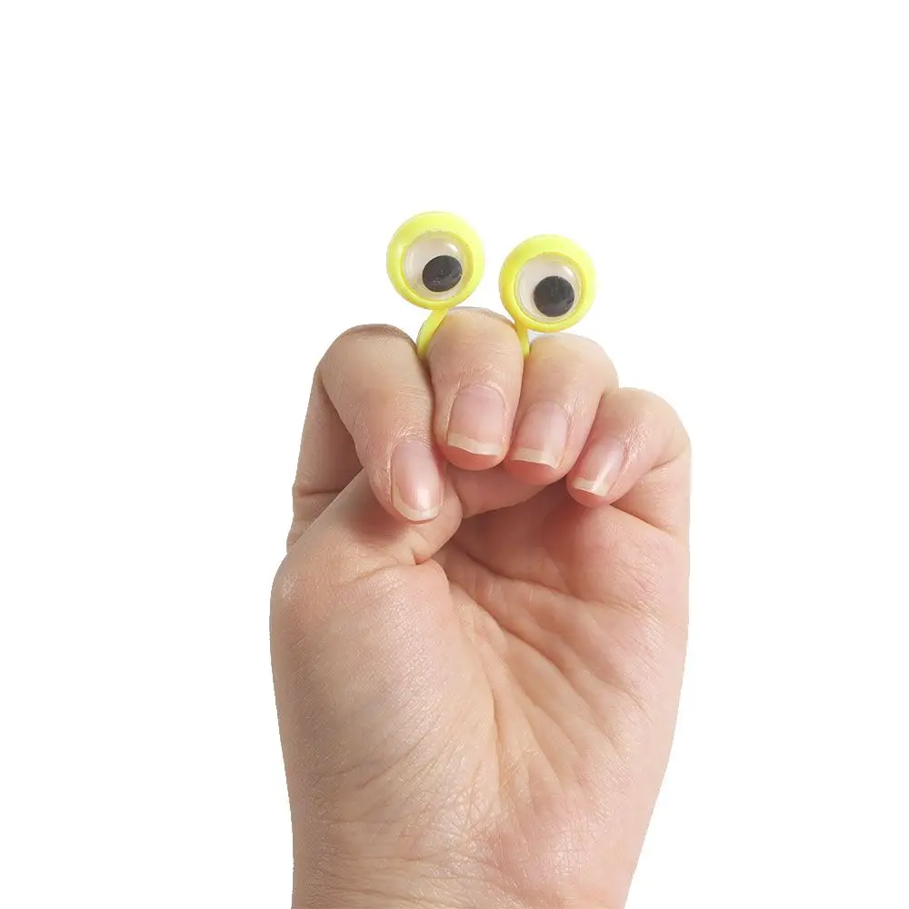 

Active Eye Ring Kids Gift Party Favors Move Eyes Toys Wiggle Eyes Toy Eye Finger Puppets Eyes Ring Finger Cool Toys