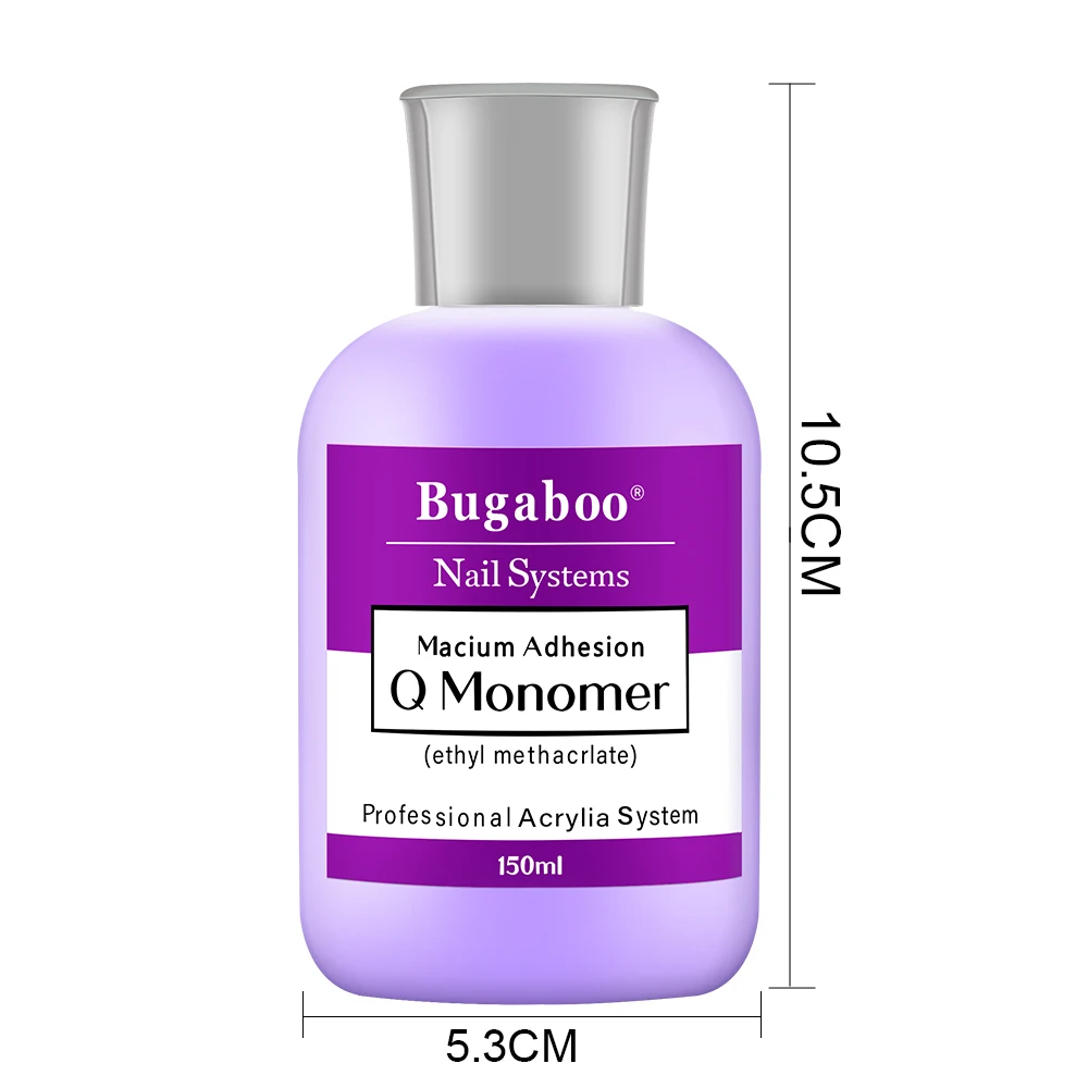 5OZ EMA Acrylic Liquid Monomer 150/120/75/40ml Fast Dry Nail Acrylic Crystal Liquid for Nail Art Extension Carving Powder Tools 5