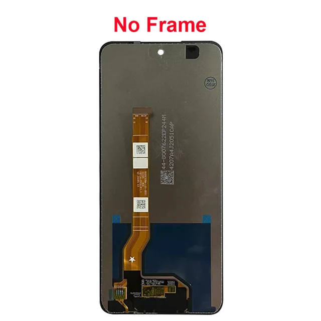 DISPLAY LCD FRAME PER OPPO REALME NARZO 30 PRO 5G RMX2117 TOUCH Screen Vetro - Foto 14