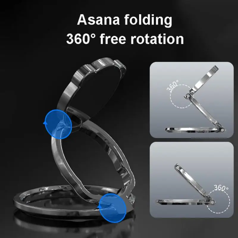 Universal Mobile Finger Ring Holder Phone Socket Holder 360 Degree Rotating Round Phone Ring holder Mount Stand Accessories