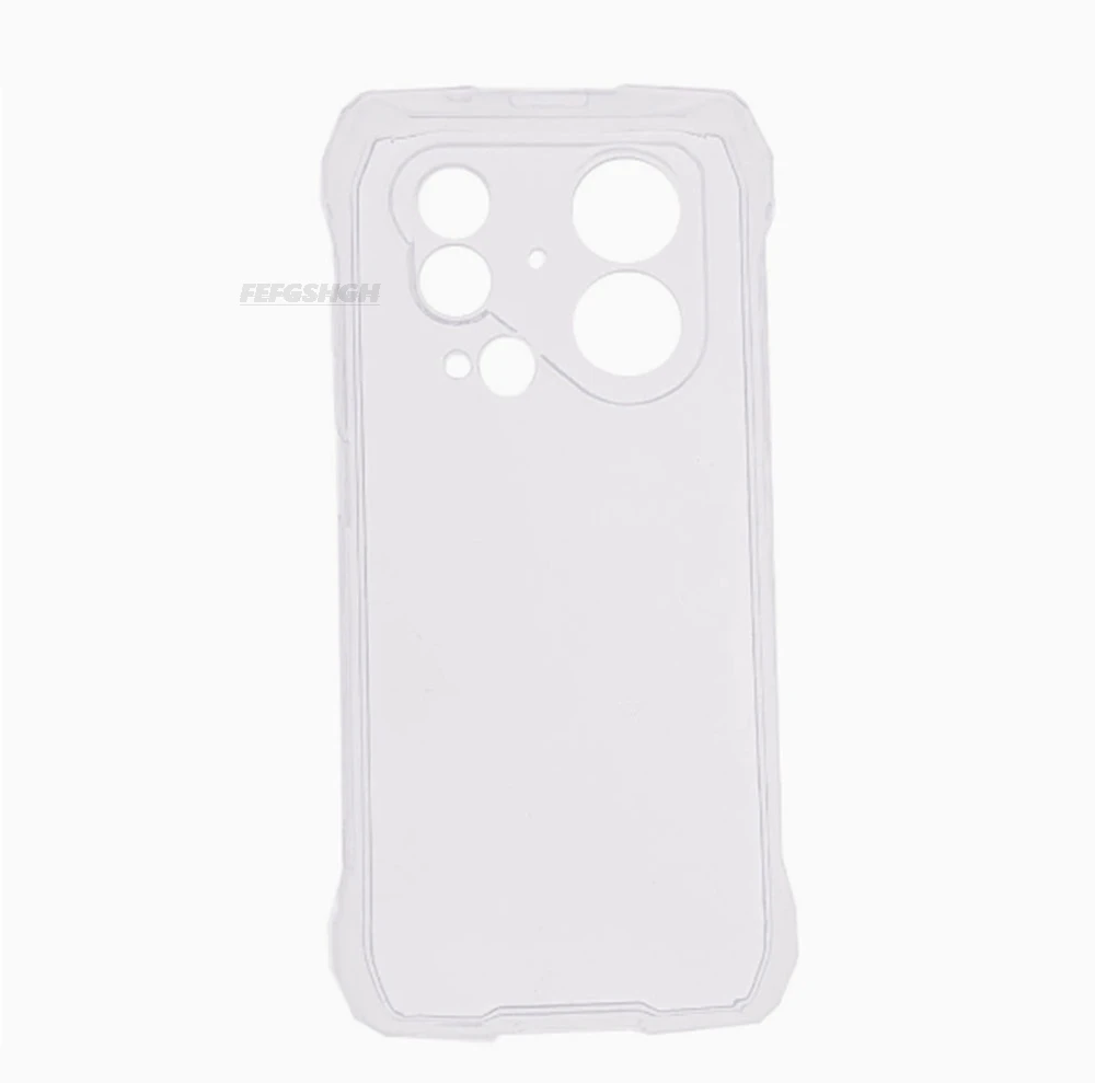 Blackview Oscal Pilot 6 - 6.78 Soft TPU Silicone Phone Case with Back Finger Ring and Bracket