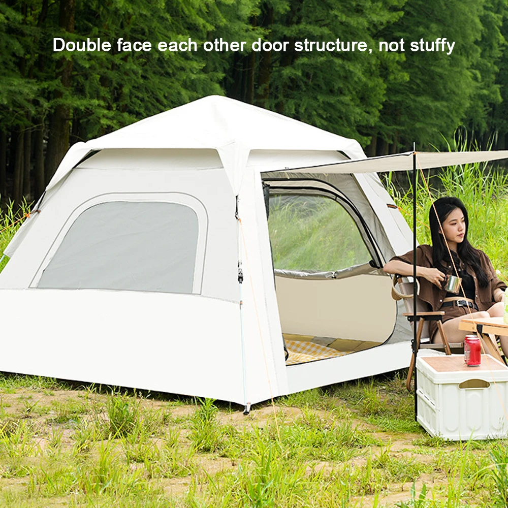 

Quick Automatic Opening Beach Tent Sun Shelter UV-Protective Tent Shade Lightwight Pop up Open For Outdoor Camping Fishing