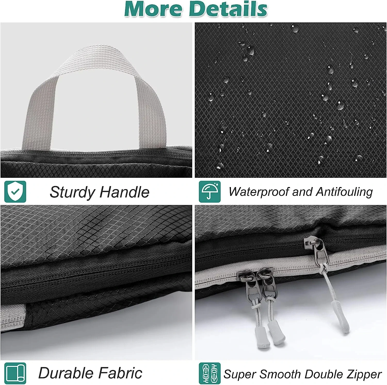 Travel Compression Packing Cubes With Shoe Bag Portable Folding Organizer Luggage Compressible Pouch Travel Storage Clothes Shoe 3