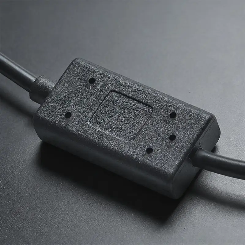 LED 빛을 위한 남성에게 DC5V 3A 전력 변환 케이블 5.5x2.1mm 여성